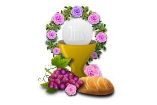 Download 5 Illustrations with Eucharistic Symbols - Symbol Collection