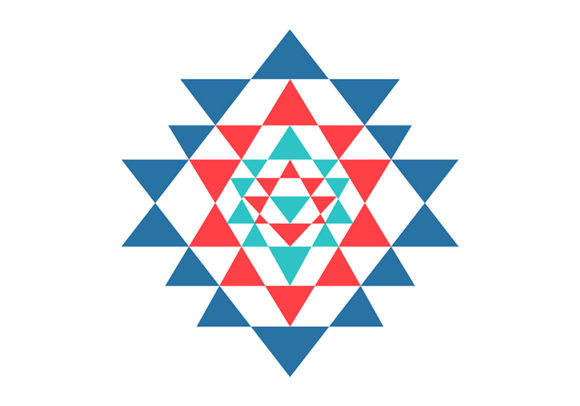 Download Sacred Geometry and Alchemy Symbol Sri Yantra - Symbol Collection