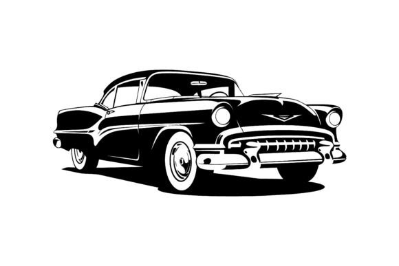 Download Classic Car Vector, Vintage Auto - Classic Collection